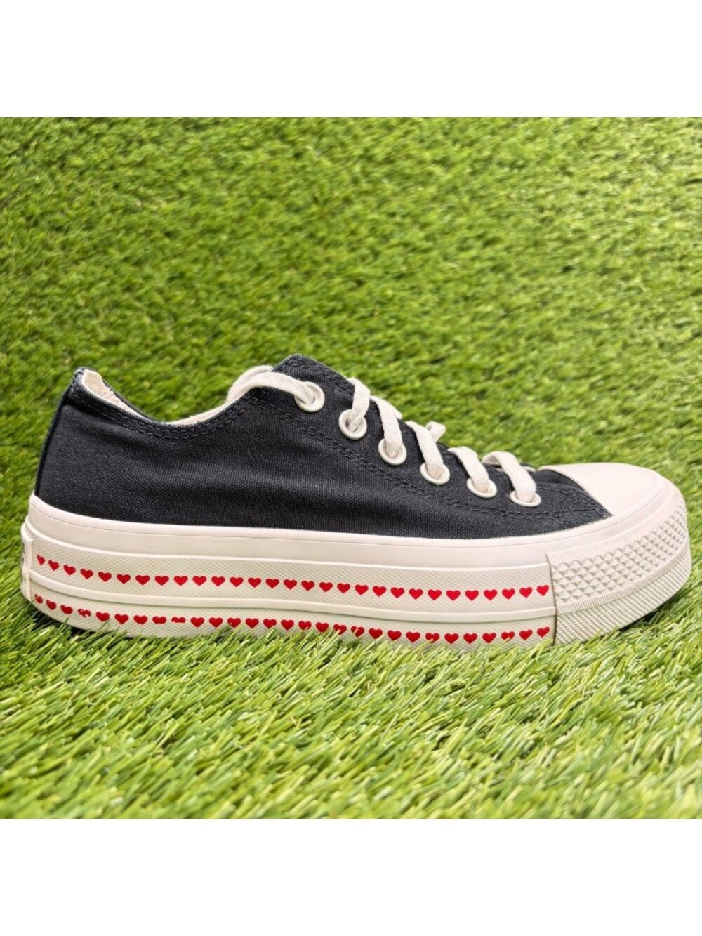 Converse Chuck Taylor All Star Lift Women Size 6.5 Black Athletic Shoes Sneakers